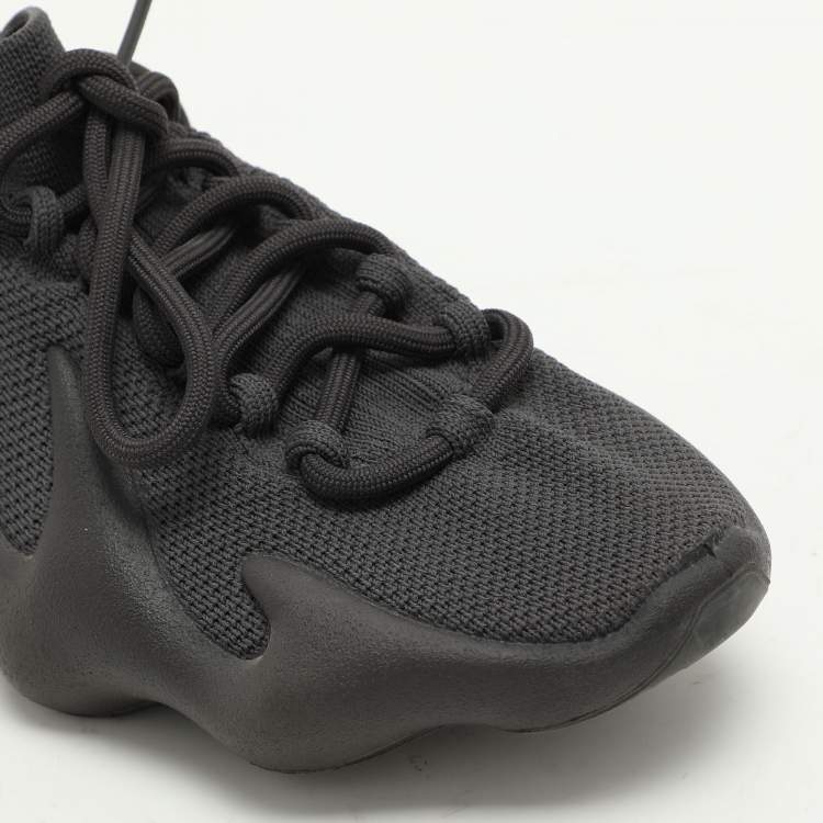 Pre Owned Yeezy x Adidas Grey Knit Fabric Yeezy 450 'Stone Teal' Sneakers Size 38 2/3