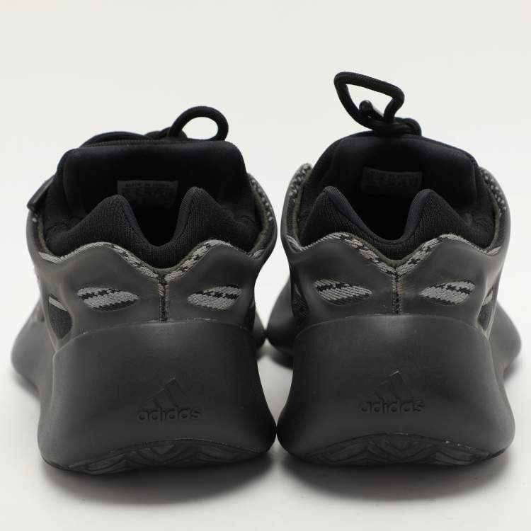 Pre Owned Yeezy x Adidas Black Mesh and Polyurethane Yeezy 700 V3 "Alvah" Low Top Sneakers Size 38