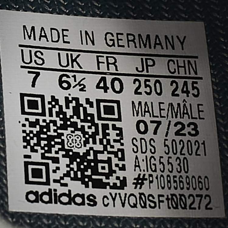 Pre Owned Yeezy x Adidas Grey Knit Fabric 450 Sneakers Size 40