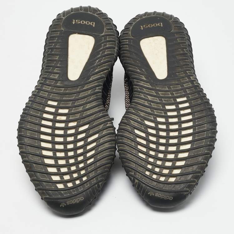 Pre Owned Yeezy x Adidas Multicolor Knit Fabric Boost 350 V2 Yecheil (Non-Reflective) Sneakers Size 41 1/3