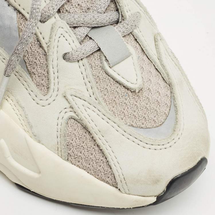 Pre Owned Yeezy x Adidas Multicolor Nubuck and Mesh Boost 700 Analog Sneakers Size 37 1/3