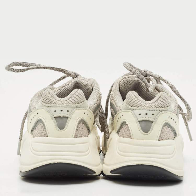 Pre Owned Yeezy x Adidas Multicolor Nubuck and Mesh Boost 700 Analog Sneakers Size 37 1/3