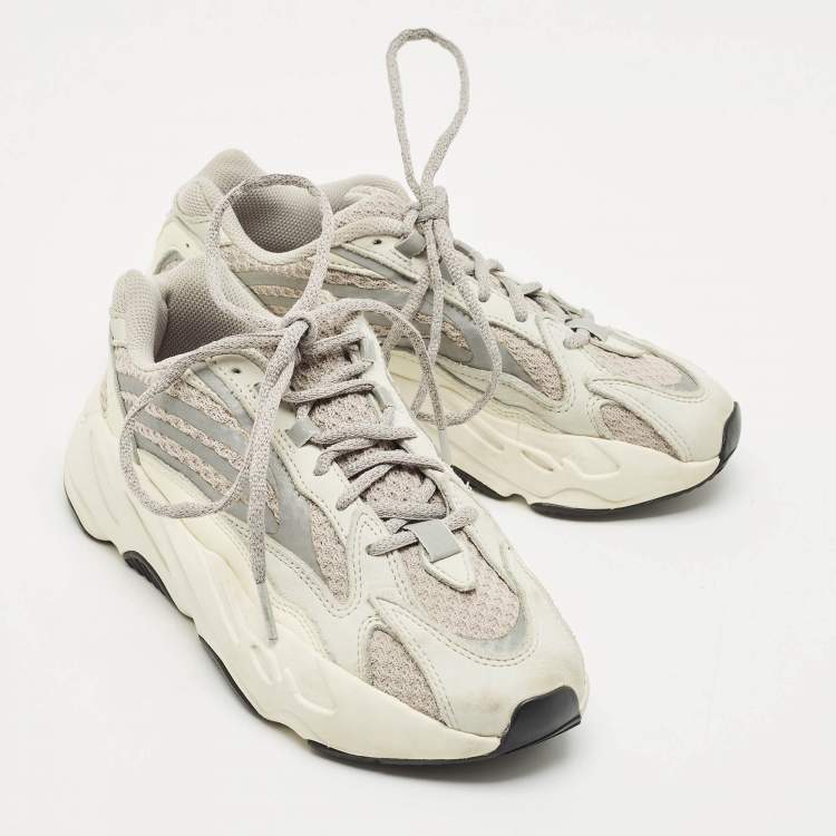 Pre Owned Yeezy x Adidas Multicolor Nubuck and Mesh Boost 700 Analog Sneakers Size 37 1/3