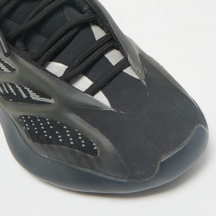 Pre Owned Yeezy x Adidas Black Knit Fabric 700 V3 Alvah Sneakers Size 36 2/3