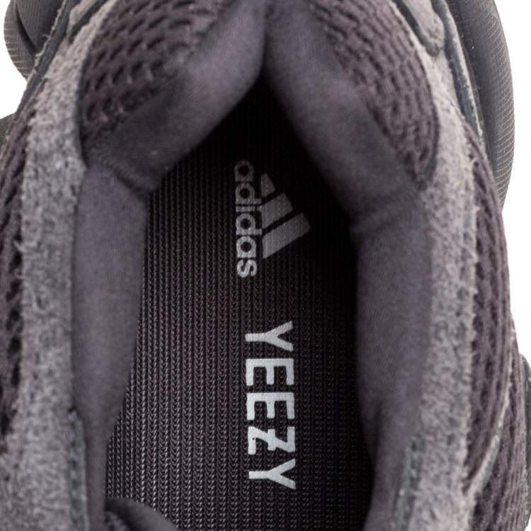 Pre Owned Yeezy x Adidas 500 Utility Black Ortholite Sneakers Size 40