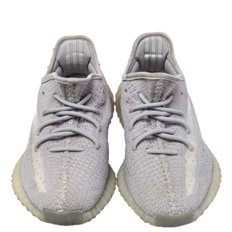 مملوكة مسبقًا Yeezy x Adidas Grey Cotton Knit Boost 350 V2 'Trfrm' Sneaker Size 38