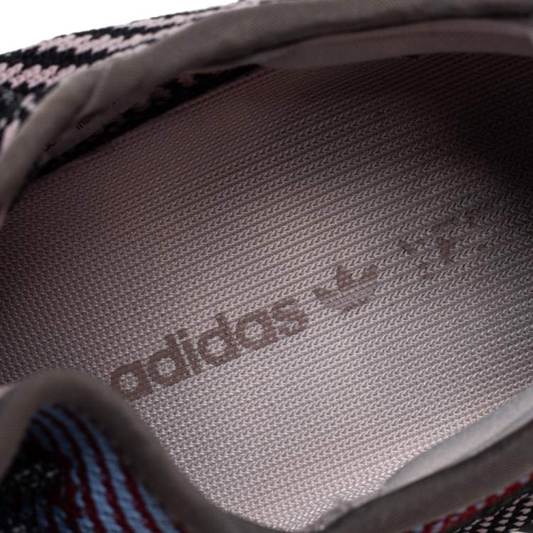 مملوكة مسبقًا Yeezy x Adidas Multicolor Knit Fabric Boost 350 V2 Yecheil (Non-Reflective) Sneakers Size 41 1/3