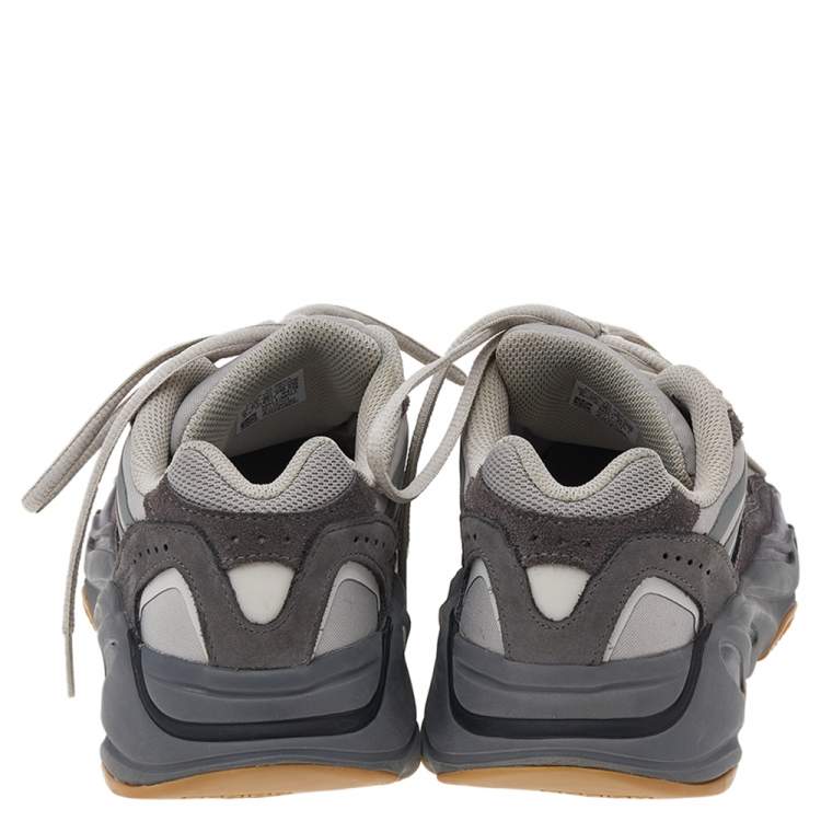 مملوكة مسبقًا Yeezy x Adidas Grey Nylon And Suede Boost 700 V2 Tephra Sneakers Size 38 2/3