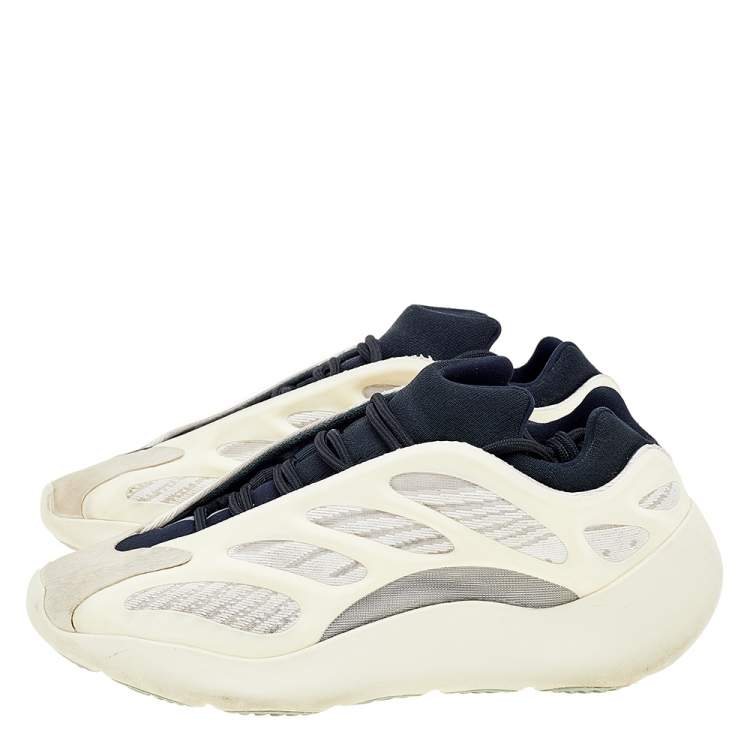 مملوكة مسبقًا Yeezy x Adidas Cream Mesh And Rubber 700 V3 Azael Sneakers Size 40 2/3