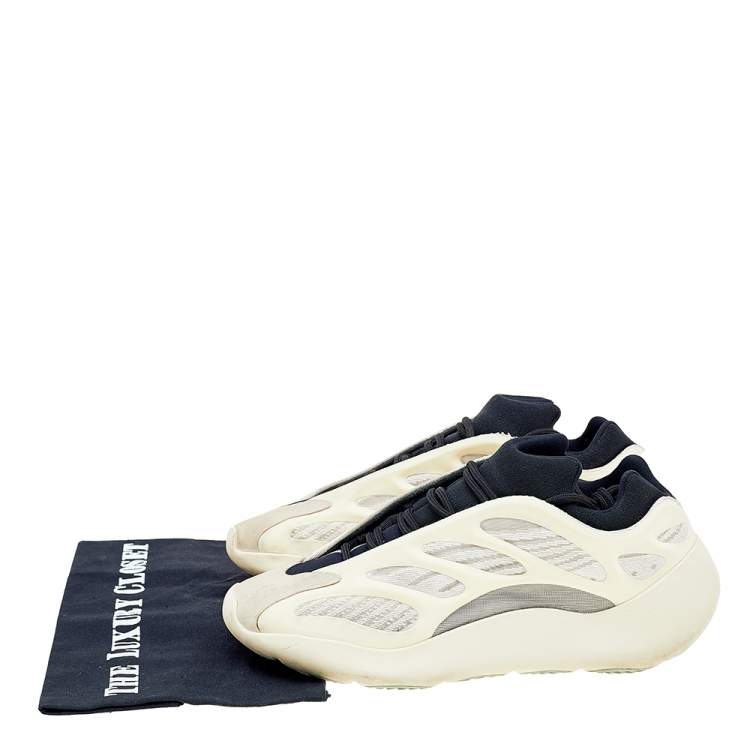 مملوكة مسبقًا Yeezy x Adidas Cream Mesh And Rubber 700 V3 Azael Sneakers Size 40 2/3