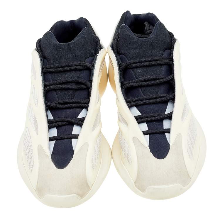 مملوكة مسبقًا Yeezy x Adidas Cream Mesh And Rubber 700 V3 Azael Sneakers Size 40 2/3