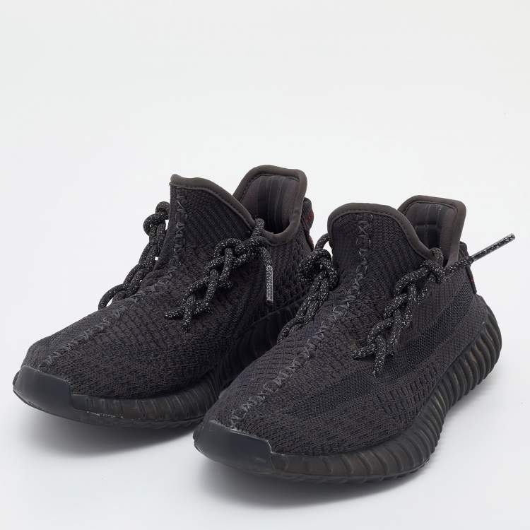 Verplicht raket geweten Yeezy x Adidas Black Knit Fabric Boost 350 V2 Static Sneakers Size 37 1/3  Yeezy x Adidas | TLC