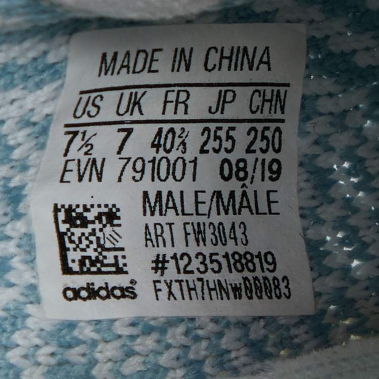 Pre Owned Adidas Yeezy Green Knit Fabric Boost 350 V2 Cloud (Non-Reflective) Sneakers Size 40 2/3