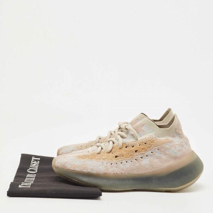 مملوكة مسبقًا Yeezy x Adidas Multicolor Fabric Boost 380 -Pepper Sneakers Size 38 1/3