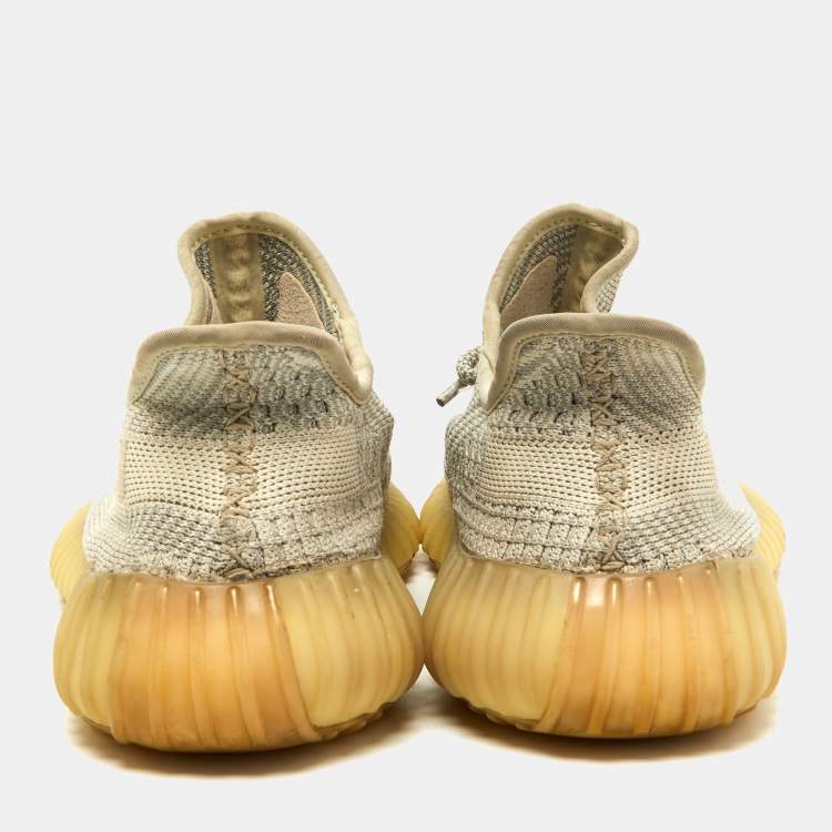Pre Owned Yeezy x Adidas Boost 350 V2 Lundmark Non-Reflective Sneakers Size 38