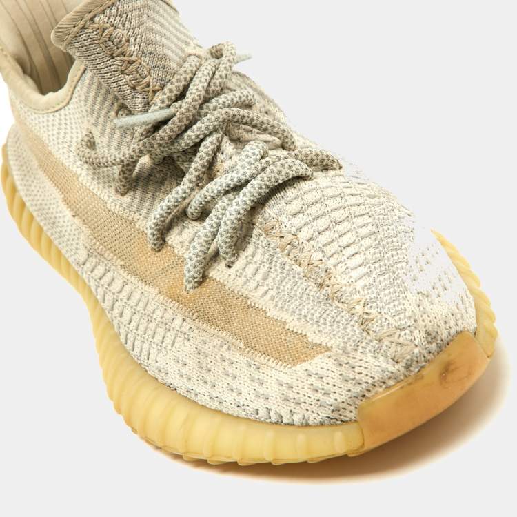 Pre Owned Yeezy x Adidas Boost 350 V2 Lundmark Non-Reflective Sneakers Size 38