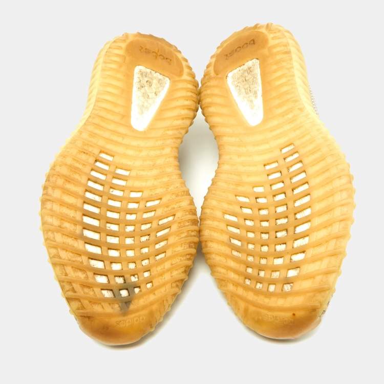 Pre Owned Yeezy x Adidas Boost 350 V2 Lundmark Non-Reflective Sneakers Size 38