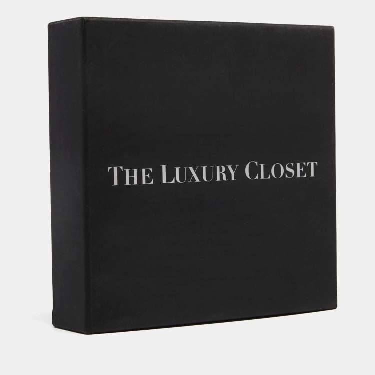 Pre Owned Yves Saint Laurent Black Fabric Waist Belt 90CM