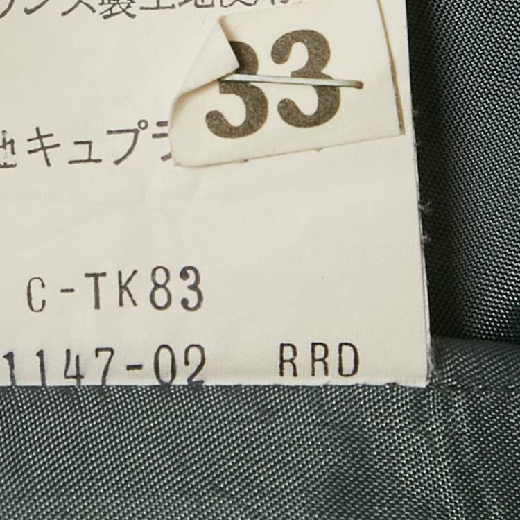 مملوكة مسبقًا Yves Saint Laurent Vintage Teal Wool Blazer & Skirt Set M/L