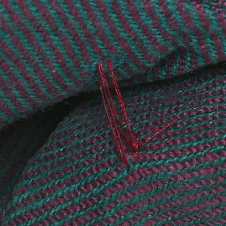 مملوكة مسبقًا بليزر إيف سان لوران قطني مزدوج الصدر باللونين الوردي والأزرق مقاس متوسط (ميديوم)