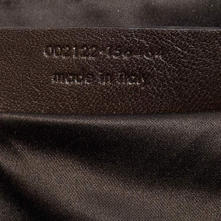 Pre Owned Yves Saint Laurent Olive Green Leather Large Muse Bag