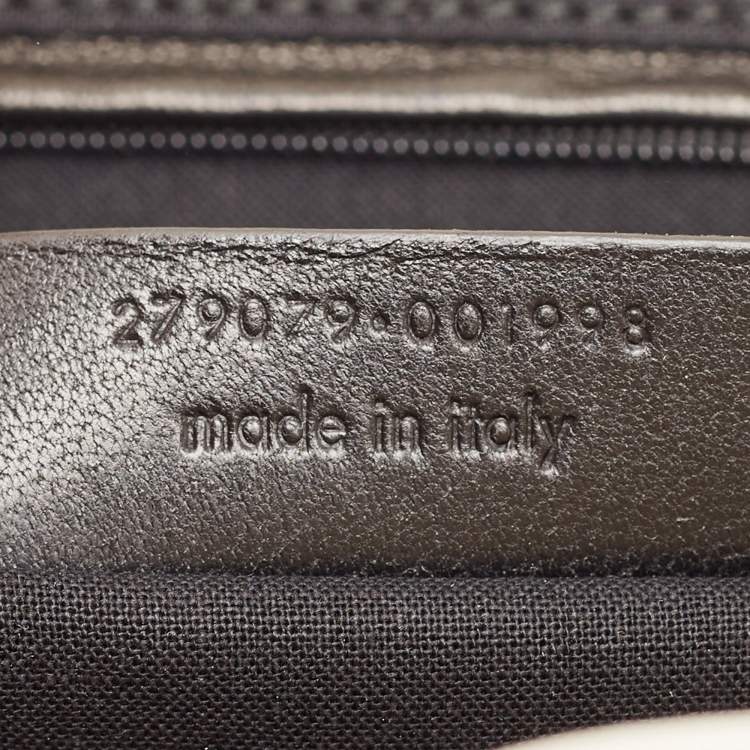 Pre Owned Yves Saint Laurent White Leather Medium Cabas Chyc Tote