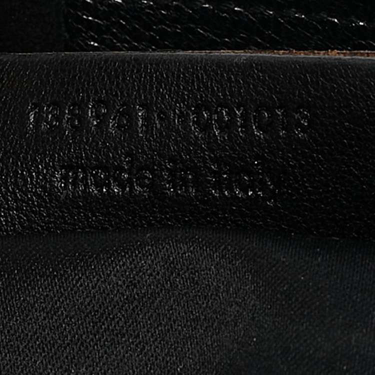 Pre Owned Yves Saint Laurent Black Suede and Leather La Boheme Hobo