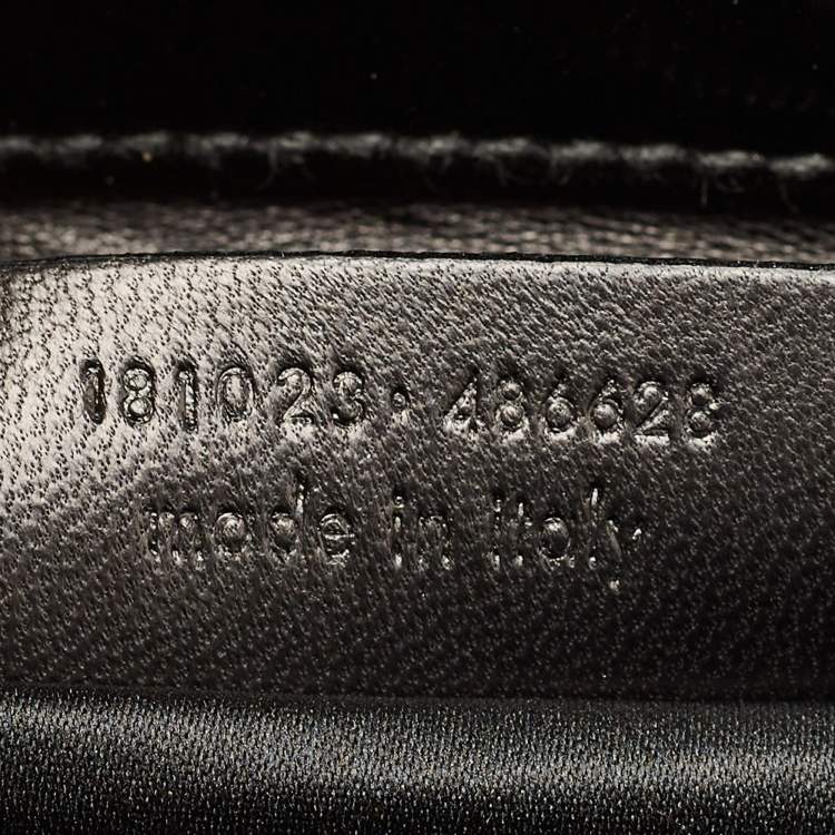 Pre Owned Yves Saint Laurent Black Patent Leather Uptown Satchel
