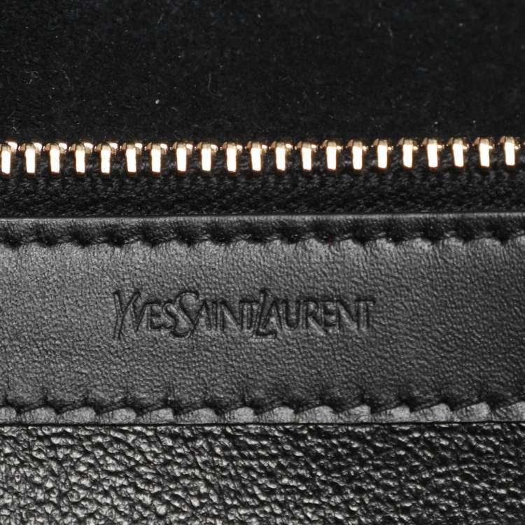 Pre Owned Yves Saint Laurent Gold Leather Belle de Jour Chain Clutch
