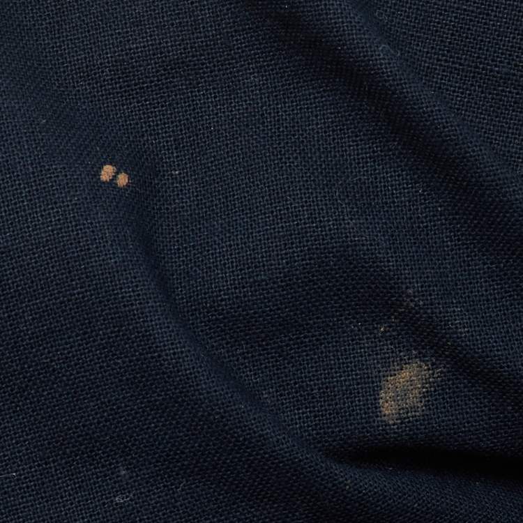 مملوكة مسبقًا حقيبة يد ايف سان لوران كاباس واي-لين جلد أزرق كحلي متوسطة