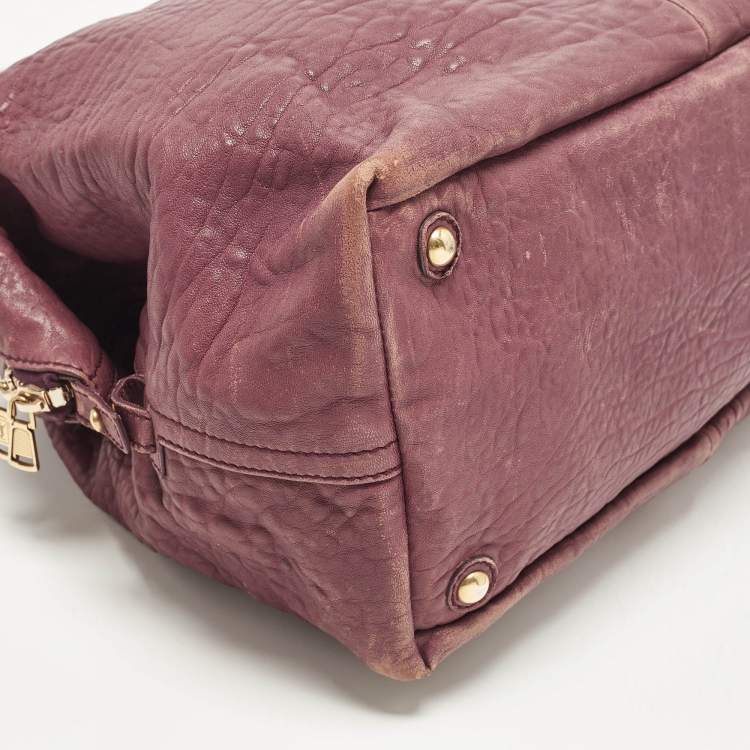 مملوكة مسبقًا Yves Saint Laurent Easy Y Mauve Pink Pebbled Leather Bag
