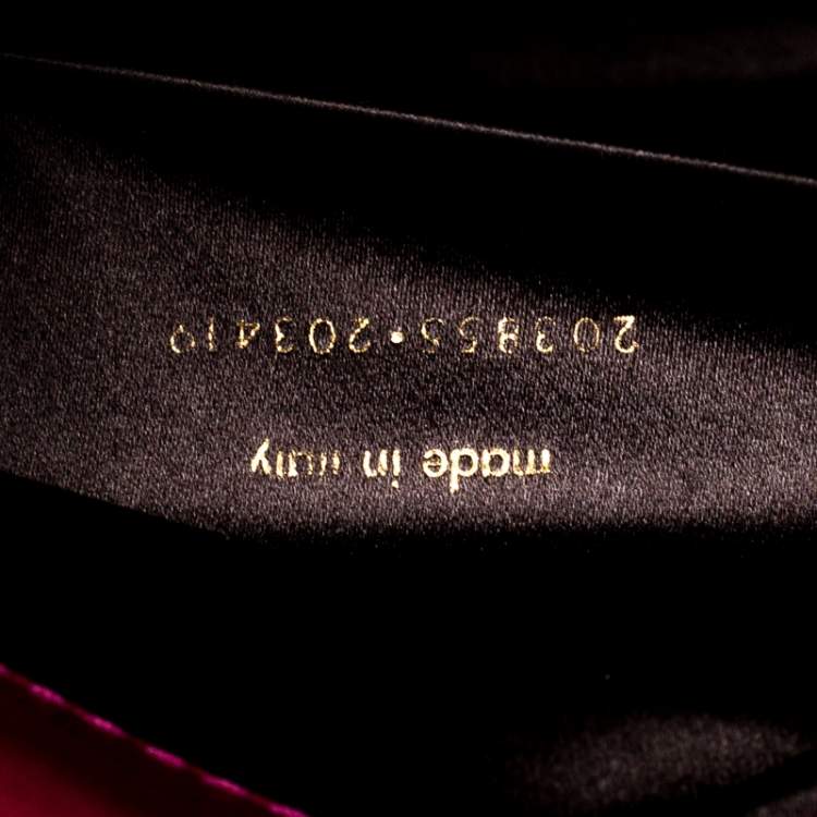 Pre Owned Yves Saint Laurent Hot Pink Patent Leather Belle De Jour Flap Clutch