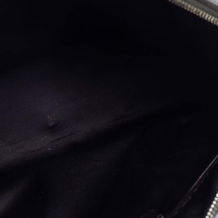 مملوكة مسبقًا Yves Saint Laurent Olive Green Leather Medium Satchel