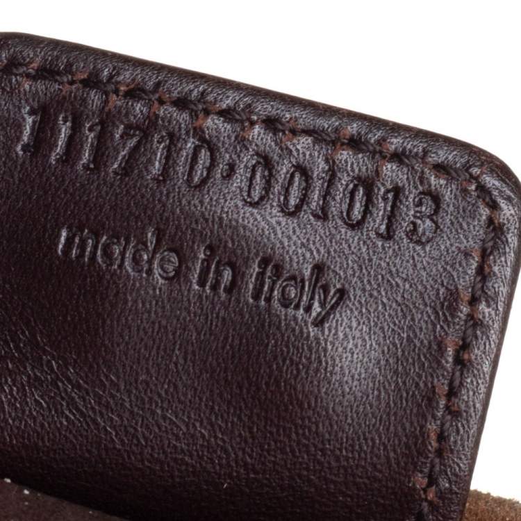 Pre Owned Yves Saint Laurent Brown Suede Mombasa Hobo