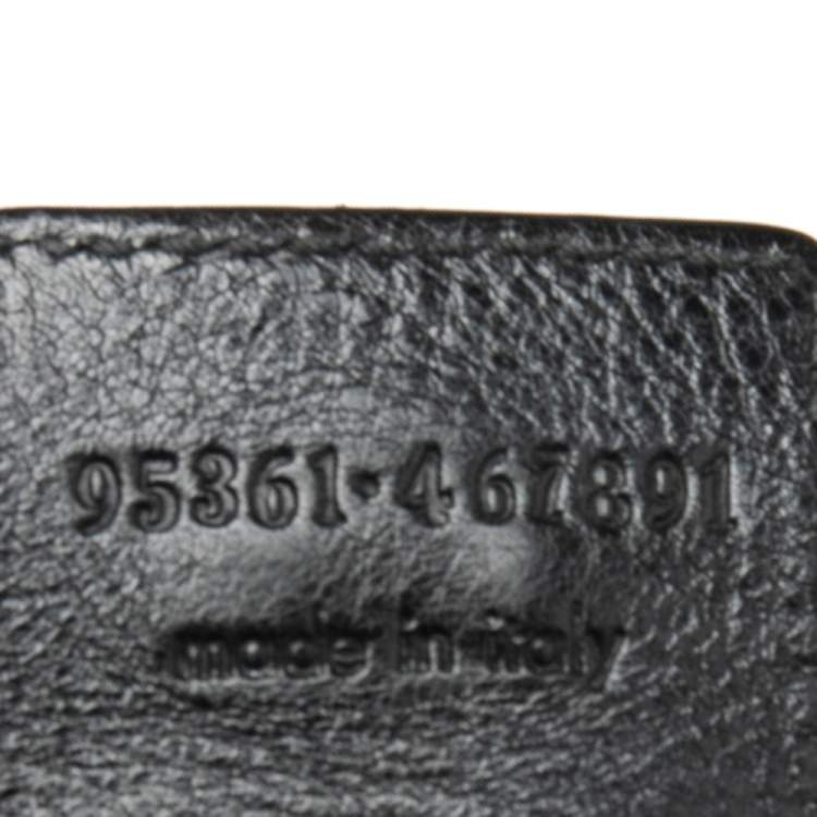 Pre Owned Yves Saint Laurent Black Leather Mombasa Hobo