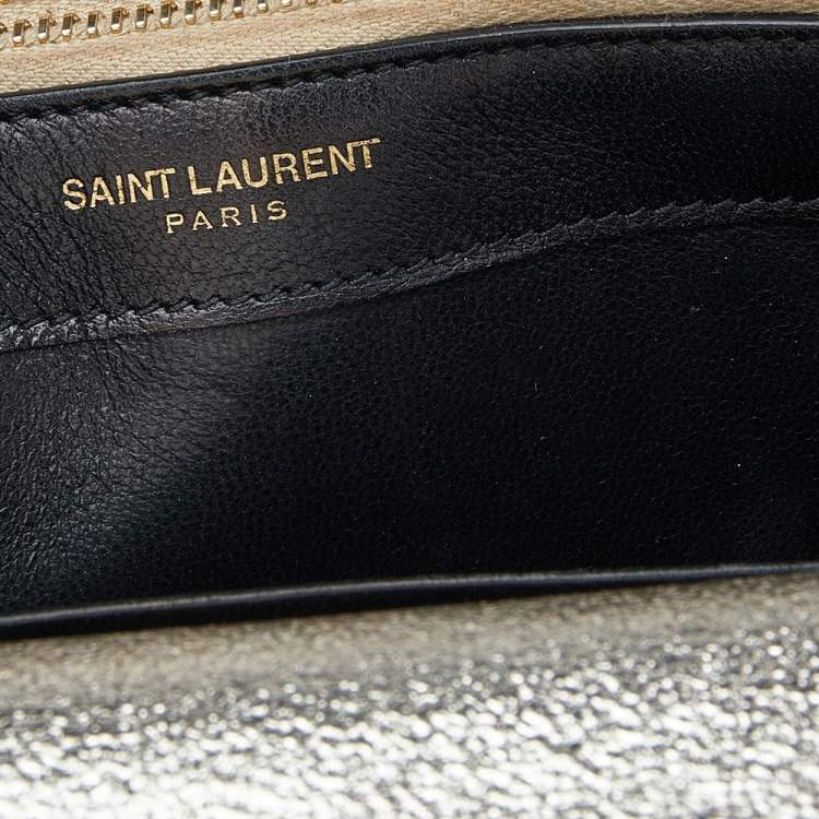Pre Owned Yves Saint Laurent Gold Leather Small Kate Shoulder Bag