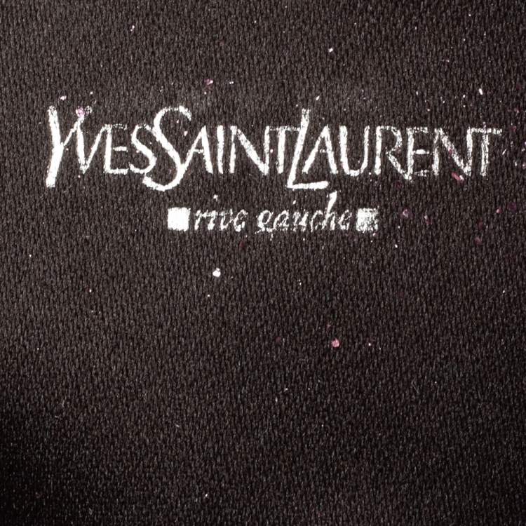 Pre Owned Yves Saint Laurent Metallic Pink Leather Mini Mombasa Hobo