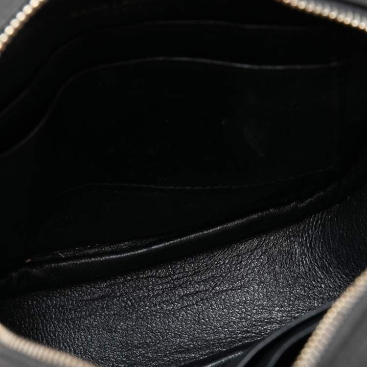 Pre Owned Saint Laurent Brown Leather Blogger Crossbody Bag