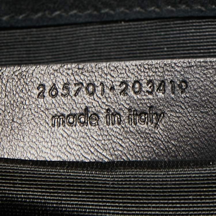 Pre Owned Yves Saint Laurent Black Patent Leather Y-Ligne Clutch