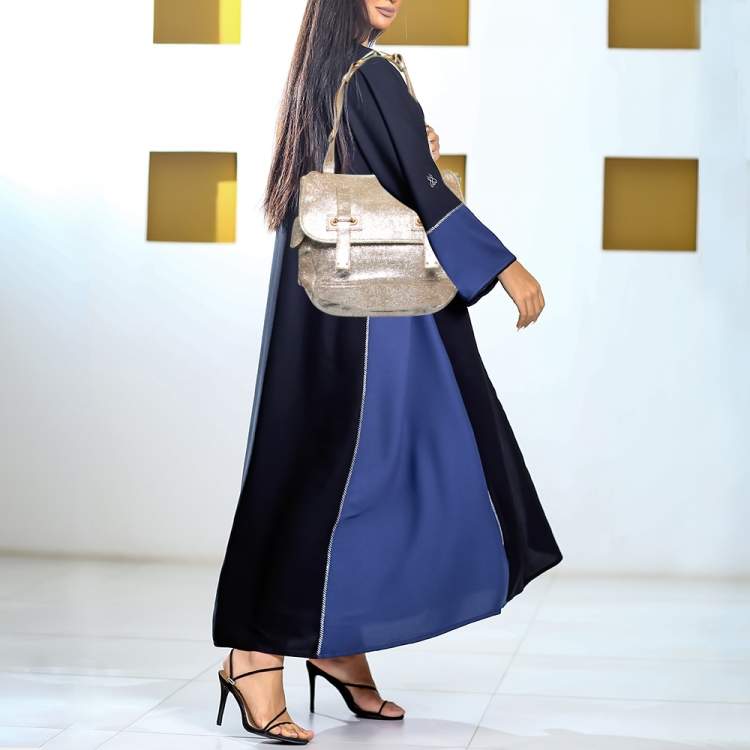 Used AB/Slightly used] YVES SAINT LAURENT Yves Saint Laurent Embossed  Vintage Top Handle Women's Handbag 20453284