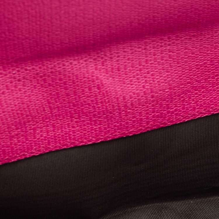 مملوكة مسبقًا Yves Saint Laurent Pink Leather Ligne Y Charm Flap Wallet 