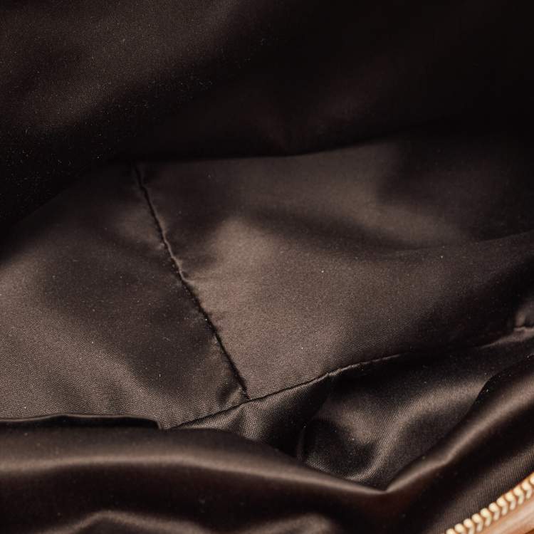 Pre Owned Yves Saint Laurent Tan Leather Muse Bowler Bag
