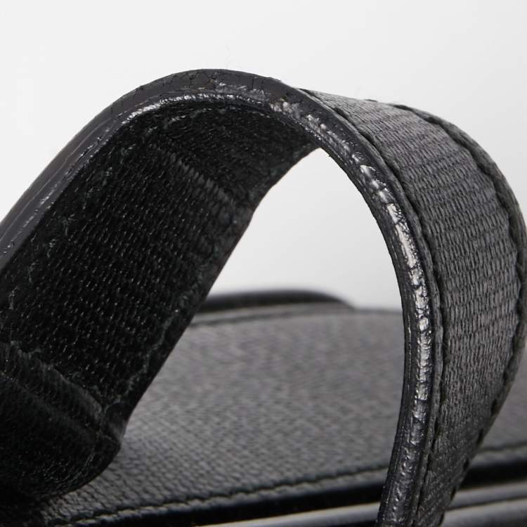 Pre Owned Yves Saint Laurent Black Leather Medium Chyc Flap Bag