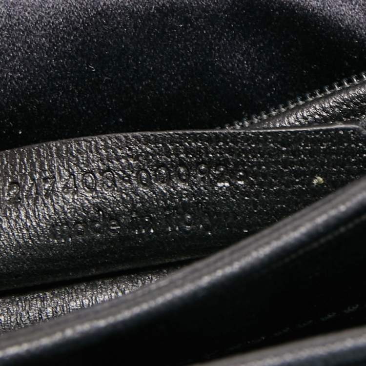 Pre Owned Yves Saint Laurent Black Leather Medium Chyc Flap Bag