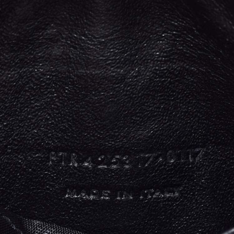 Pre Owned Saint Laurent Burgundy Leather Blogger Crossbody Bag