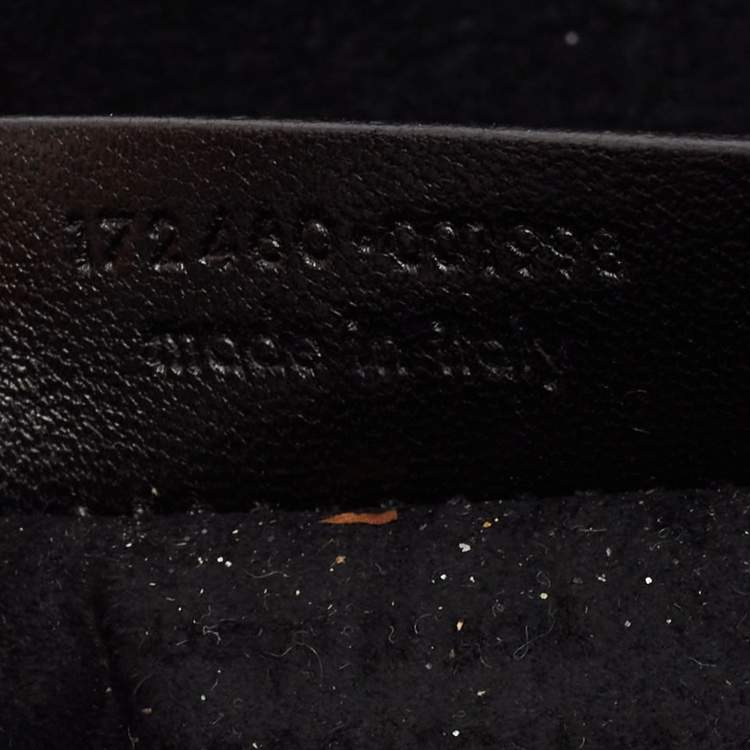 Pre Owned Yves Saint Laurent Black Leather Large Downtown Tote