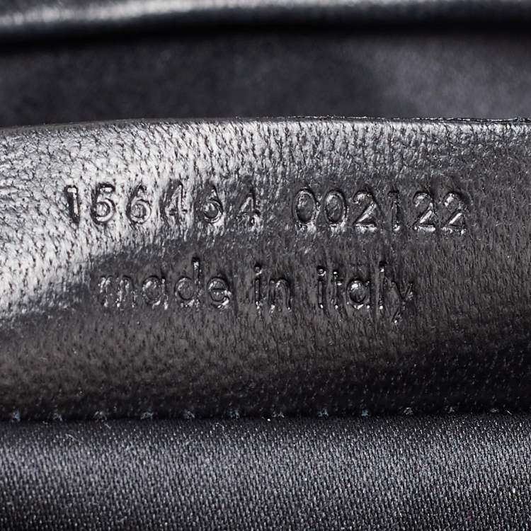 Pre Owned Yves Saint Laurent Black Patent Leather Large Muse Satchel