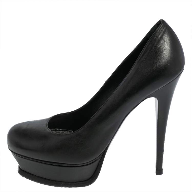 Saint laurent janis platform on sale pumps