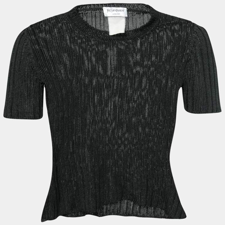 YVES SAINT LAURENT knit top イブサンローラン ニット