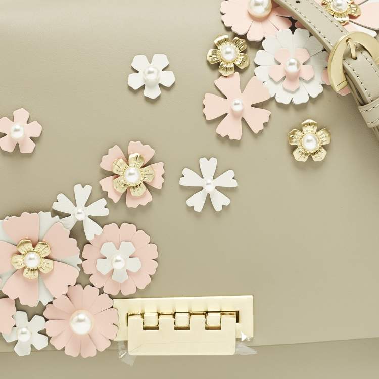 مملوكة مسبقًا Zac Zac Posen Eartha Medium Smoke Ember Leather Top Handle Bag